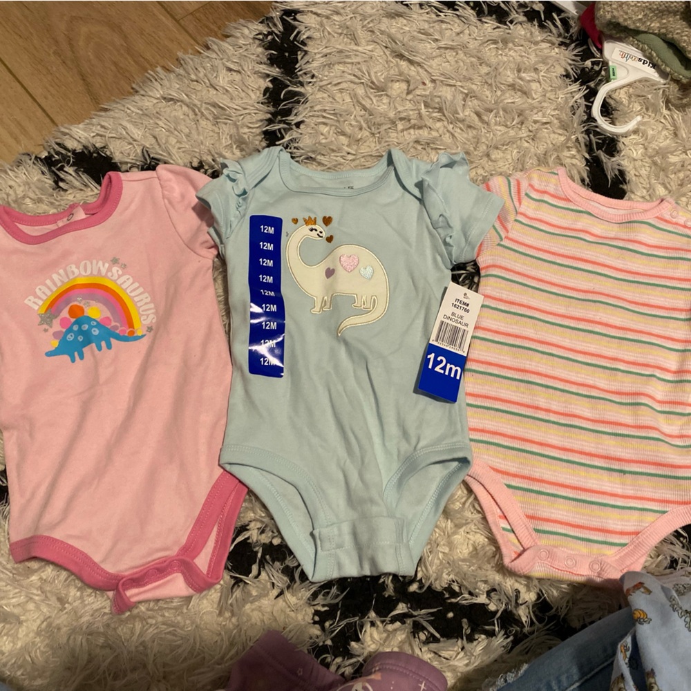 3pk 12M ONESIE BUNDLE